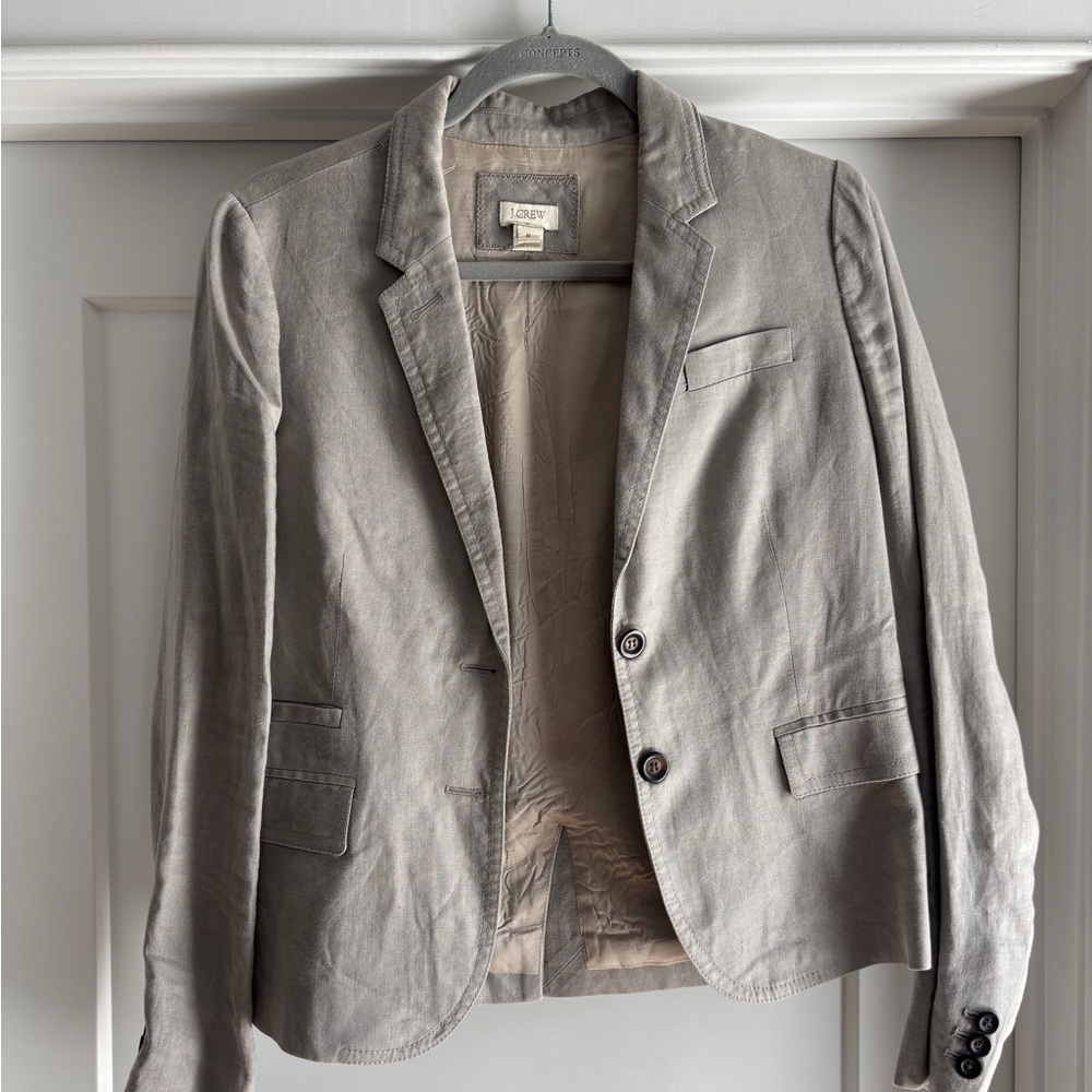 J. Crew Light Tan Blazer